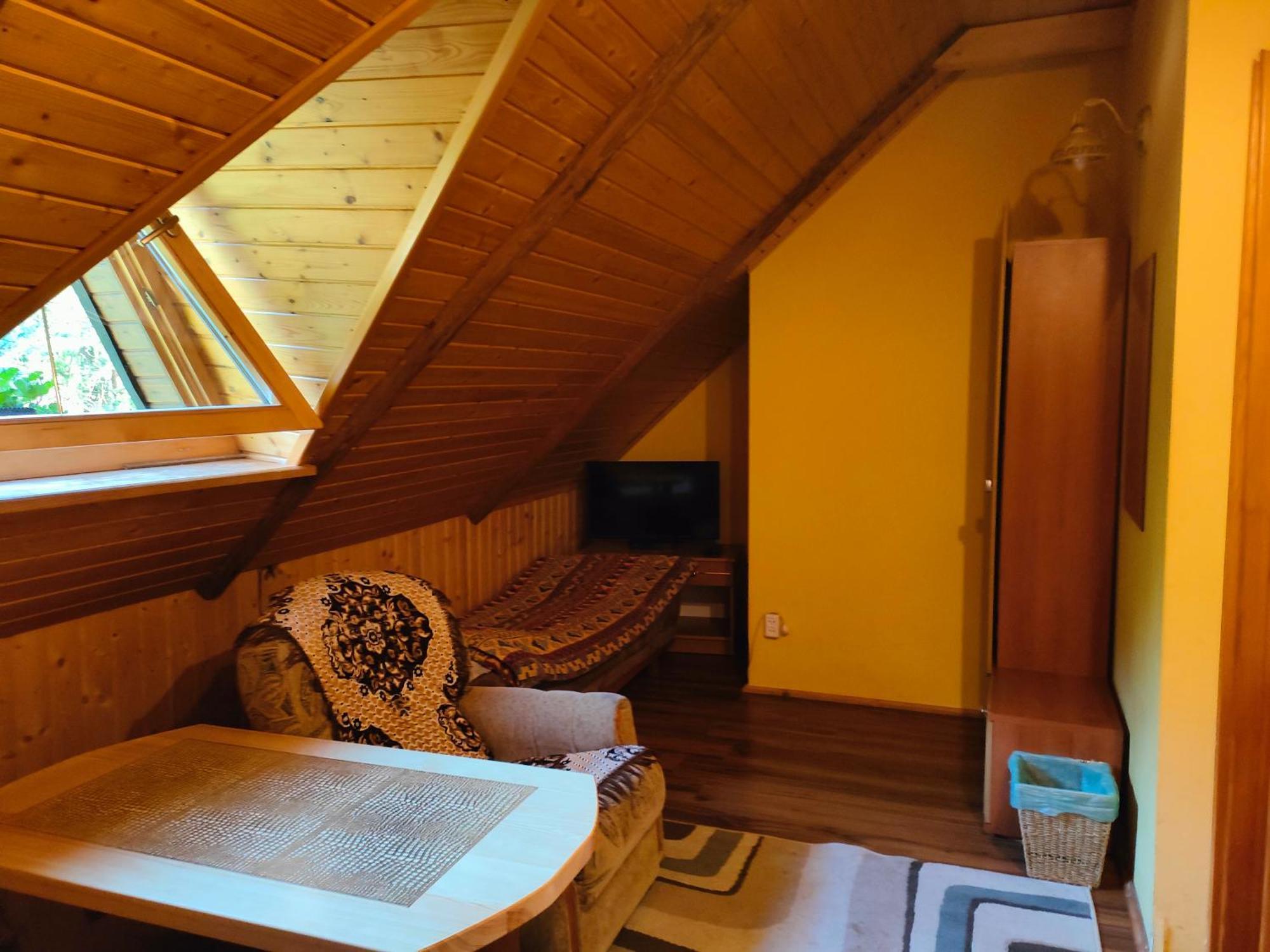 Góralska Czarcia Chata pod Jałowcem Stryszawa Exterior foto