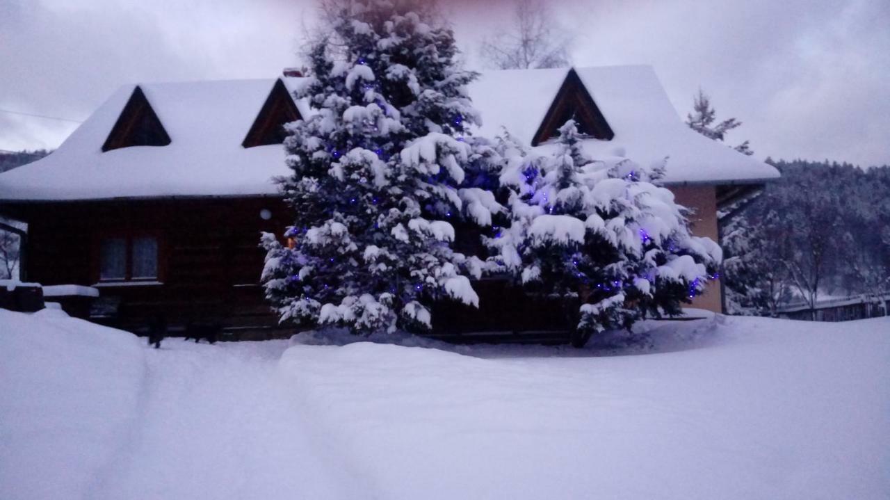 Góralska Czarcia Chata pod Jałowcem Stryszawa Exterior foto